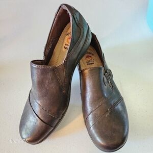 Earth Spirit Women's Brown Slip-On Shoes